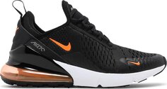 Кроссовки Nike Air Max 270 GS, черно-оранжевый