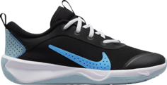Кроссовки Nike Omni Multi-Court GS &apos;Black Blue Lightning&apos;, черный