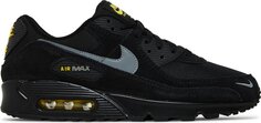 Кроссовки Nike Air Max 90 &apos;Reflective Swoosh - Black Yellow Strike&apos;, черный