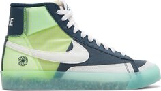 Кроссовки Nike Blazer Mid &apos;77 GS &apos;Move To Zero - Armory Navy&apos;, синий