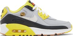 Кроссовки Nike Air Max 90 Leather GS &apos;Go The Extra Smile&apos;, серый