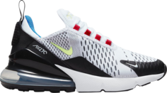 Кроссовки Nike Air Max 270 GS &apos;White Light Lemon Twist&apos;, белый