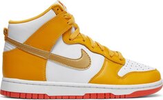 Кроссовки Nike Wmns Dunk High &apos;University Gold Orange&apos;, золотой
