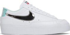 Кроссовки Nike Wmns Blazer Low Platform &apos;White Mint Foam&apos;, белый