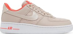 Кроссовки Nike Wmns Air Force 1 &apos;07 &apos;Fossil Stone Laser Crimson&apos;, розовый