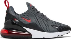 Кроссовки Nike Air Max 270 GS &apos;Iron Grey University Red&apos;, серый