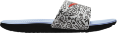 Сандалии Nike Kawa SE Slide GS &apos;Doodle&apos;, белый