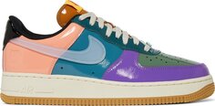 Кроссовки Nike Undefeated x Air Force 1 Low &apos;Celestine Blue&apos;, многоцветный