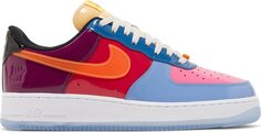 Кроссовки Nike Undefeated x Air Force 1 Low &apos;Total Orange&apos;, многоцветный