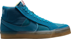 Кроссовки Nike Zoom Blazer Mid Premium Plus SB &apos;Teal Gum&apos;, зеленый