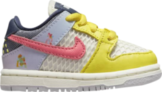 Кроссовки Nike Xavier Schipani x Dunk Low SB TD &apos;Be True - Trans Joy&apos;, многоцветный