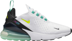 Кроссовки Nike Air Max 270 GS &apos;White Volt&apos;, белый