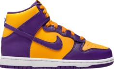 Кроссовки Nike Dunk High PS &apos;Lakers&apos;, фиолетовый