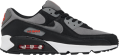 Кроссовки Nike Air Max 90 &apos;Black Pewter Red&apos;, черный