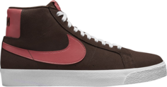 Кроссовки Nike Zoom Blazer Mid SB &apos;Brown Adobe&apos;, коричневый