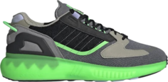 Кроссовки Adidas ZX 5000 &apos;Grey Screaming Green&apos;, серый