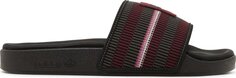 Сандалии Adidas Adilette Slide &apos;Patchwork&apos;, черный