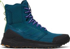 Ботинки Adidas Parley x Terrex Free Hiker XPL &apos;Utility Green&apos;, зеленый