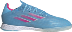 Бутсы Adidas X Speedflow.1 IN &apos;Sky Rush Team Shock Pink&apos;, синий