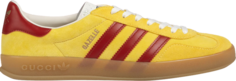 Кроссовки Adidas Adidas x Gucci Gazelle &apos;Yellow Velvet&apos;, желтый