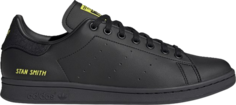 Кроссовки Adidas Stan Smith &apos;Black Semi Solar Yellow&apos;, черный