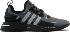 Мужские кроссовки Adidas NMD R1, черный/темно-серый