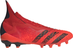 Бутсы Adidas Predator Freak+ AG &apos;Demonskin - Solar Red&apos;, красный