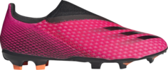 Бутсы Adidas X Ghosted.3 Laceless FG &apos;Shock Pink&apos;, розовый