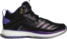 Кроссовки Adidas Icon 6 Turf &apos;Kage Kicks - Black Purple&apos;, черный