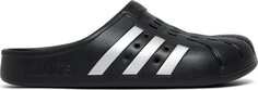 Сандалии Adidas Adilette Clog &apos;Black Silver&apos;, черный