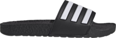 Сандалии Adidas Adilette Boost Slides &apos;Black White Stripes&apos;, черный
