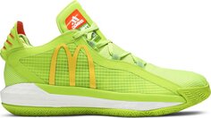 Кроссовки Adidas McDonald&apos;s x Dame 6 &apos;Dame Sauce&apos;, зеленый