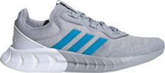 Кроссовки Adidas Kaptir &apos;Silver Solar Blue&apos;, серебряный
