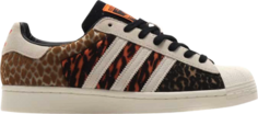 Кроссовки Adidas atmos x Superstar &apos;Crazy Animal&apos;, кремовый