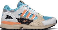 Кроссовки Adidas ZX 10000C &apos;Grey Coral Blue&apos;, серый