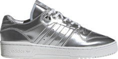 Кроссовки Adidas Rivalry Low &apos;Silver Metallic&apos;, серебряный