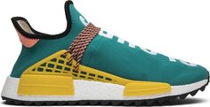 Кроссовки Adidas Pharrell x NMD Human Race Trail &apos;Sun Glow&apos;, зеленый