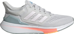 Лимитированные кроссовки Adidas Wmns EQ21 Run &apos;Dash Grey Almost Pink&apos;, серый