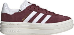 Кроссовки Adidas Wmns Gazelle Bold &apos;Shadow Red White&apos;, красный