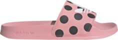 Сандалии Adidas Wmns Adilette Lite Slides &apos;Trefoil Logo - Polka Dot Pink&apos;, розовый