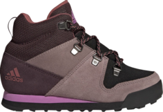 Ботинки Adidas Terrex Climawarm Snowpitch Winter J &apos;Maroon Lilac&apos;, красный