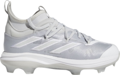 Бутсы Adidas Adizero Afterburner NWV J &apos;Light Grey&apos;, серый