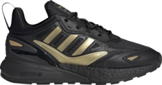 Кроссовки Adidas ZX 2K Boost 2.0 J &apos;Black Gold Metallic&apos;, черный