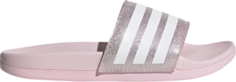 Сандалии Adidas Adilette Comfort Slide J &apos;Clear Pink Glitter&apos;, розовый