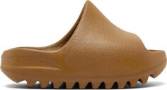 Сандалии Adidas Yeezy Slide Kids &apos;Ochre&apos;, коричневый