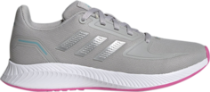 Кроссовки Adidas Runfalcon 2.0 J &apos;Grey Screaming Pink&apos;, серый