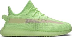 Кроссовки Adidas Yeezy Boost 350 V2 GID Kids &apos;Glow&apos;, зеленый