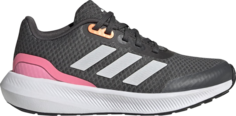 Кроссовки Adidas Falcon 3 J &apos;Grey Beam Pink&apos;, серый