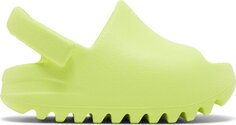 Сандалии Adidas Yeezy Slide Infants &apos;Glow Green&apos; 2022, зеленый