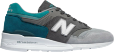 Кроссовки New Balance 997 Made in the USA &apos;Grey Turquoise&apos;, белый